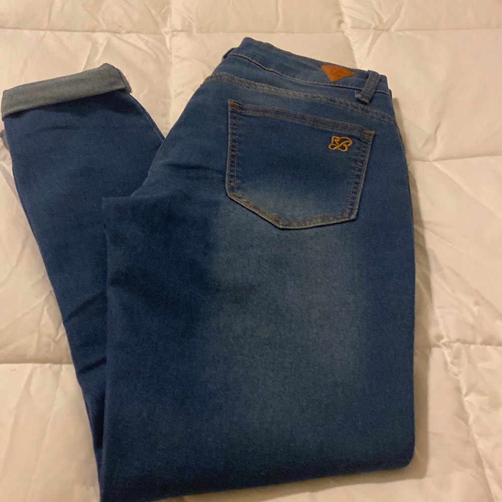 Red Bottoms Women’s Stretch Skinny Ankle Jeans Size 7/28.